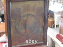 Vintage General Store Diamond Dyes Display Cabinet Fairy