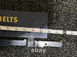 Vintage Goodyear V Belts Store Display Rack Metal Sign Gas Oil Tires Shop Holder