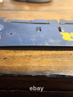 Vintage Goodyear V Belts Store Display Rack Metal Sign Gas Oil Tires Shop Holder