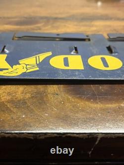 Vintage Goodyear V Belts Store Display Rack Metal Sign Gas Oil Tires Shop Holder