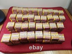 Vintage Hampden Nail Advertising Store Display Rack with Boxes of Tacks