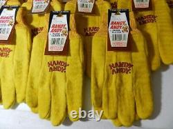Vintage Handy Andy Work Gloves- Nos Store Display-vintage Hardware Store- 12 Pr