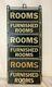 Vintage Hanging Tin Sign Store Display For Rooms Furnished Rooms Signs