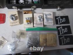 Vintage Hardware Store Retail Display Mailbox MD Lots of Letters Sign Making