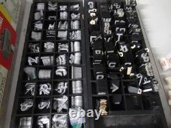 Vintage Hardware Store Retail Display Mailbox MD Lots of Letters Sign Making