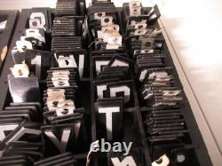 Vintage Hardware Store Retail Display Mailbox MD Lots of Letters Sign Making