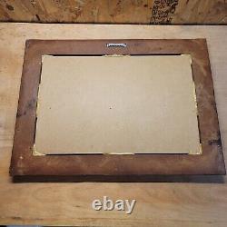 Vintage Hornady Store Display Bullet Board Sign Accurate Dependable Deadly Crack