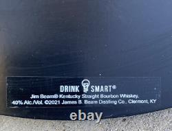 Vintage JIM BEAM BASEBALL & BAT LARGE LIQUOR STORE DISPLAY Approx 5 Feet Tall