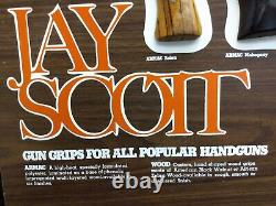 Vintage Jay Scott Pistol/Revolver Grip Store Display Advertising Sign