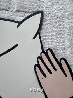 Vintage Jointed Mattress Store Display Advertisement Sign w The Little King Vintage Jointed Mattress Store Display Advertisement Sign w The Little King