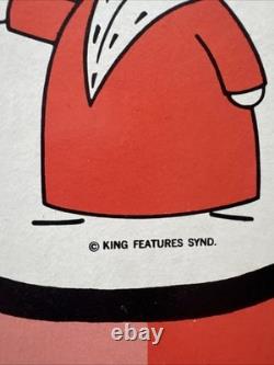 Vintage Jointed Mattress Store Display Advertisement Sign w The Little King Vintage Jointed Mattress Store Display Advertisement Sign w The Little King