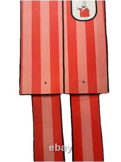 Vintage Jointed Mattress Store Display Advertisement Sign w The Little King Vintage Jointed Mattress Store Display Advertisement Sign w The Little King