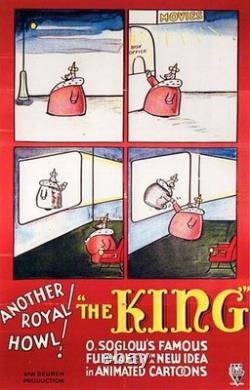 Vintage Jointed Mattress Store Display Advertisement Sign w The Little King Vintage Jointed Mattress Store Display Advertisement Sign w The Little King