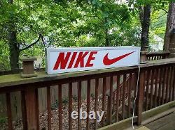 Vintage Just Do It Nike Sign Double Sided Nike Lighted Sign Nike Store Display
