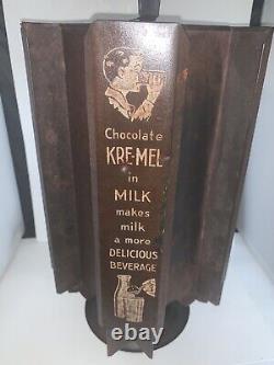 Vintage KRE-MEL DESSERT General Store Counter Display Advertising Pie Filling