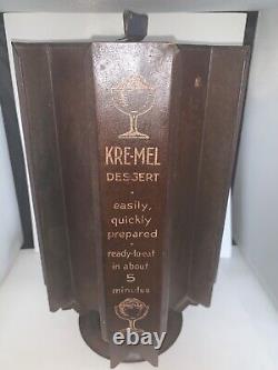 Vintage KRE-MEL DESSERT General Store Counter Display Advertising Pie Filling