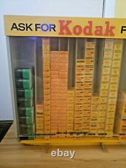 Vintage Kodak Camera FILM Store Counter Or Wall Advertising DISPLAY Dispenser