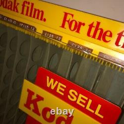 Vintage Kodak Camera FILM Store Counter Or Wall Advertising DISPLAY Dispenser