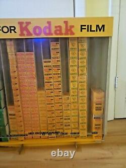 Vintage Kodak Camera FILM Store Counter Or Wall Advertising DISPLAY Dispenser