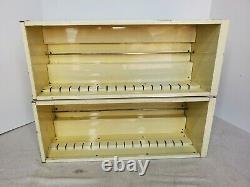 Vintage Kodak Film Metal Box Crate Photo Print Holder Yellow Steel Advertising