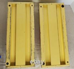 Vintage Kodak Film Metal Box Crate Photo Print Holder Yellow Steel Advertising