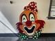 Vintage Kraft Clown Advertising Sign Store Display Circus Carnival Art