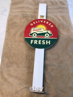 Vintage Krispy Kreme Donut Store Display Double Sided Sign Only No Display