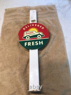 Vintage Krispy Kreme Donut Store Display Double Sided Sign Only No Display