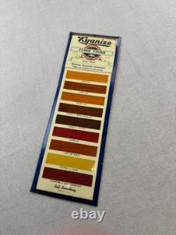 Vintage Kyanize Floor Finish Shade Store Display