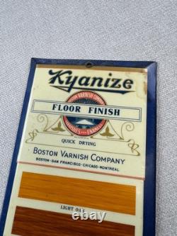 Vintage Kyanize Floor Finish Shade Store Display