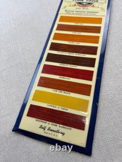 Vintage Kyanize Floor Finish Shade Store Display