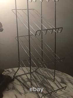 Vintage LANCE 4-TIER Wire Metal Rack Advertising Display Stand Candy Snack Nuts