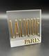 Vintage Lalique (France) LALIQUE PARIS Frosted Dealer Display Sign/Plaque