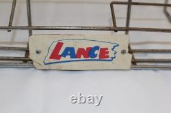Vintage Lance Peanuts Display Rack Metal General Store Advertising Countertop