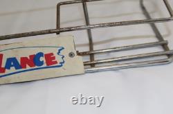 Vintage Lance Peanuts Display Rack Metal General Store Advertising Countertop
