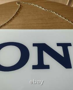 Vintage Large SONY Lighted Advertising Sign store display rare working 1mt