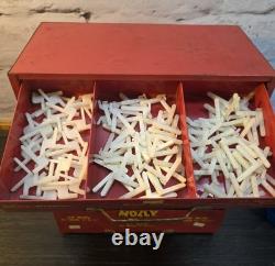 Vintage MOLLY Hardware Advertising Cabinet General Store Counter Display Sign