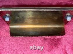 Vintage Maybelline Store Display Brass 1950s Brass MCM Star Lite 5x3x2 Mint