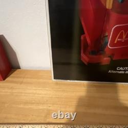 Vintage McDonalds Changeables Happy Meal Holographic Store Display Sign 1988