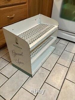 Vintage Metal Advertising Display Rack McCormick MCM