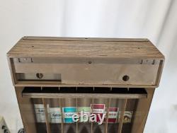 Vintage Metal Cigarette Display Case Winston Salem Sign Shelf Display 1970s