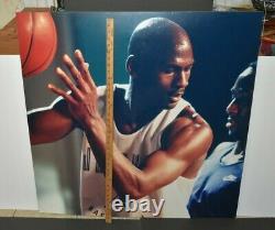 Vintage Michael Jordan Nike Air Jordan Rare advertising display sign 3ft x 3ft