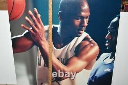 Vintage Michael Jordan Nike Air Jordan Rare advertising display sign 3ft x 3ft