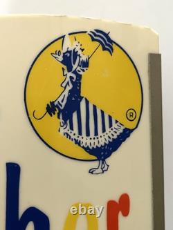 Vintage Mother Goose Shoes Advertising Light Up Store Display Sign WORKS
