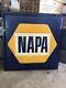 Vintage NAPA Auto Parts Advertising Plastic Sign Large 48 x 48 Garage Barn