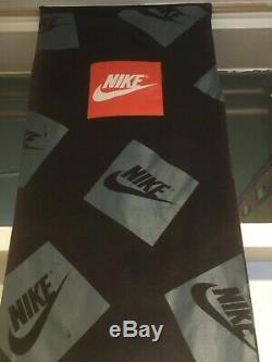Vintage Nike Logo Sign Banner Display Store Swoosh Advertising Canvas Original