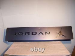 Vintage Nike Michael Jordan Footlocker Double Sided Shoe Store Display Sign