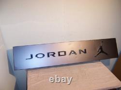 Vintage Nike Michael Jordan Footlocker Double Sided Shoe Store Display Sign
