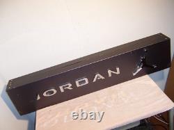 Vintage Nike Michael Jordan Footlocker Double Sided Shoe Store Display Sign