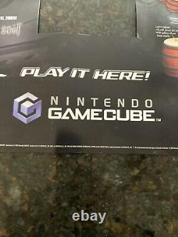 Vintage Nintendo Gamecube Kiosk Store Display Sign Game Advertising Insert NEW